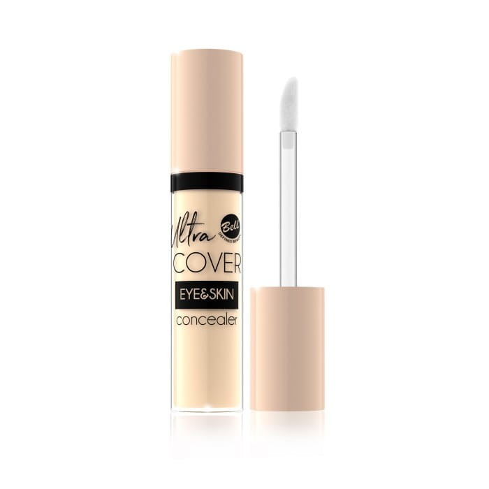Bell Korektor intensywnie kryjący w płynie Ultra Cover Eye &amp; Skin nr 03 Medium Beige  5g
