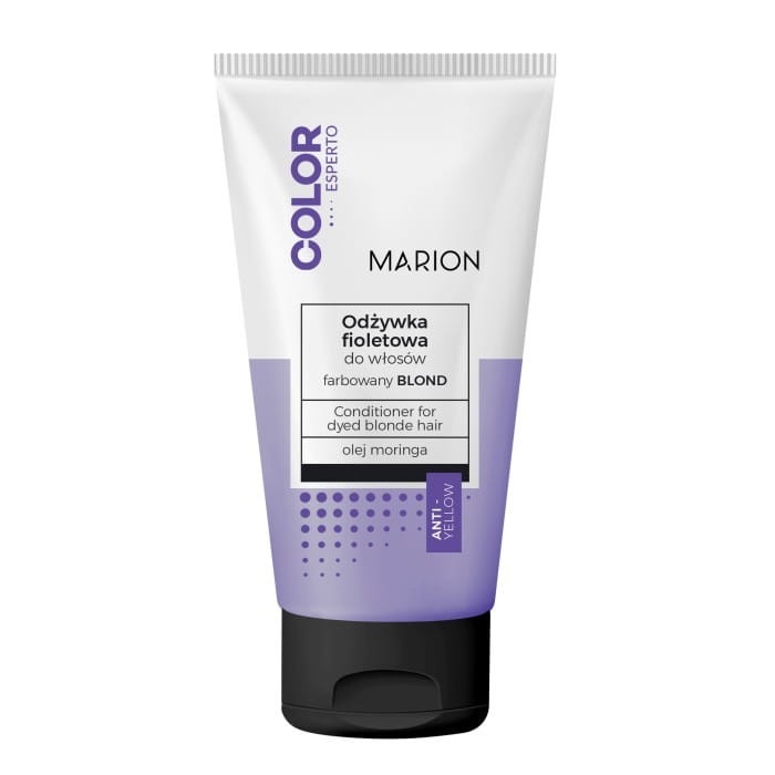 MARION Color Esperto Odżywka fioletowa do włosów - farbowany blond 150 ml