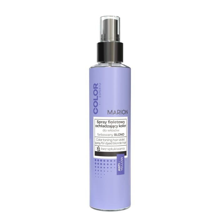 MARION Color Esperto Spray do włosów ochładzający kolor - farbowany blond 150 ml