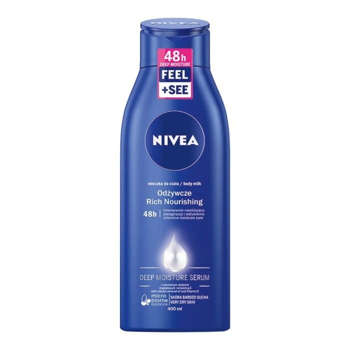 NIVEA Body Milk Odżywcze mleczko do ciała 400 ml