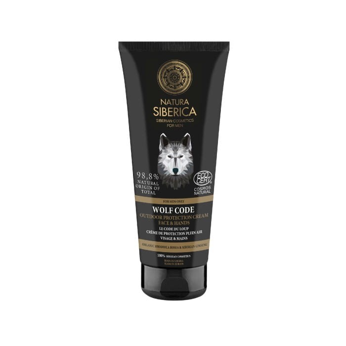 Natura Siberica Men Ochronny Krem do twarzy i dłoni Wolf Code dla mężczyzn 80ml
