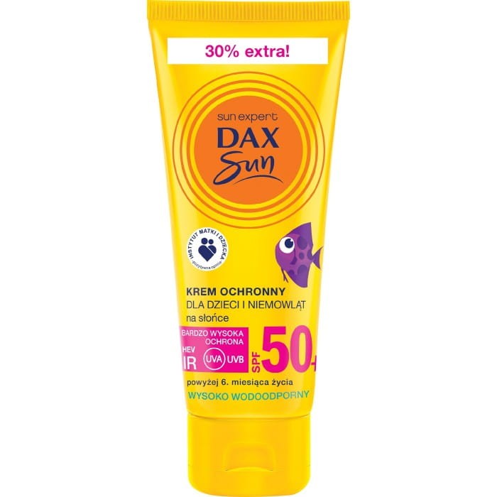 Dax Sun Krem ochronny na słońce dla dzieci i niemowląt SPF50+  75ml