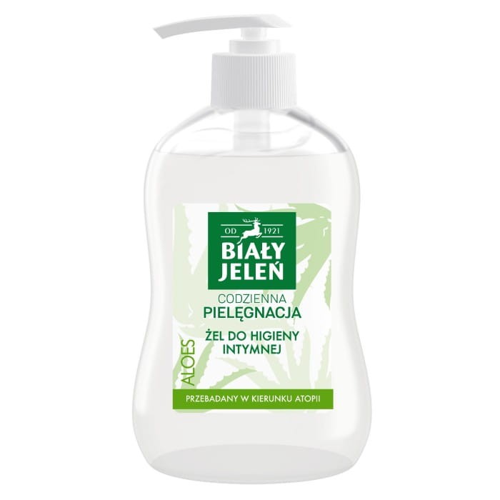 Biały Jeleń Codzienna Pielęgnacja Żel do higieny intymnej - Aloes 500ml