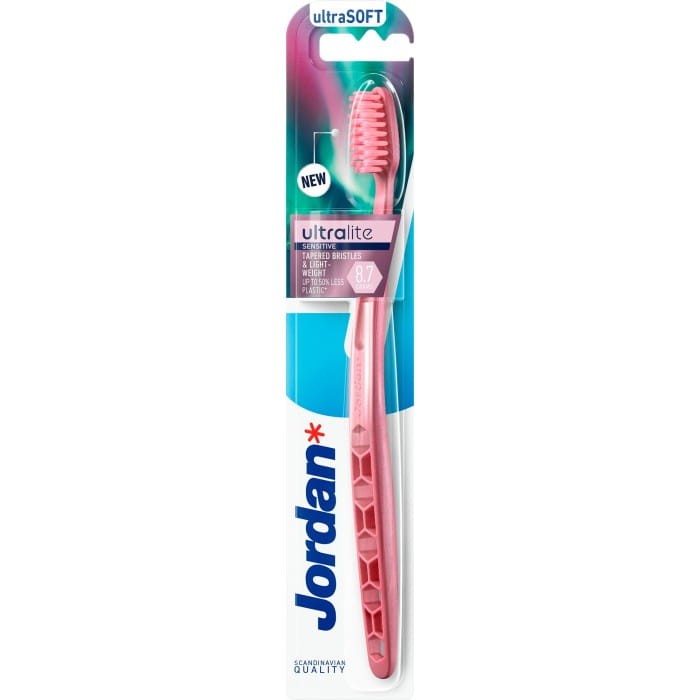 Jordan Ultralite Szczoteczka do zębów Sensitive - ultra soft 1szt - mix kolorów