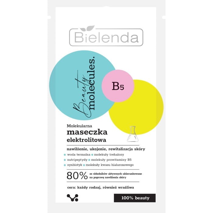 BIELENDA BEAUTY MOLECULES Molekularna Maseczka elektrolitowa 8g
