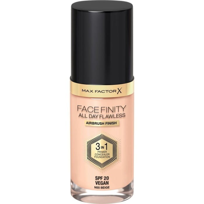 MAX FACTOR Podkład FACEFINITY All Day Flawless 3in1 nr N55 Beige 30ml