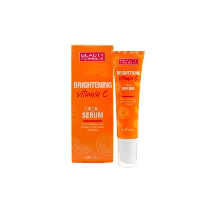 Beauty Formulas Brightening Vitamin C Serum rozjaśniające do twarzy z Witaminą C 30ml