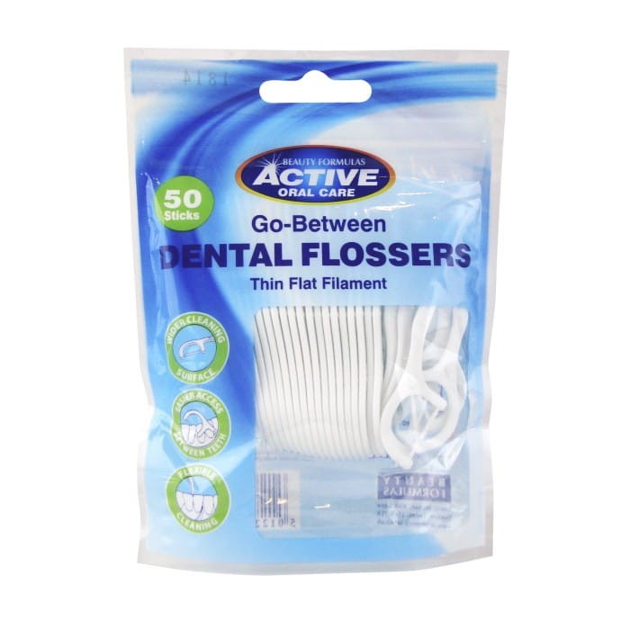 BEAUTY FORMULAS Active Oral Care Niciowykałaczki 50 sztuk