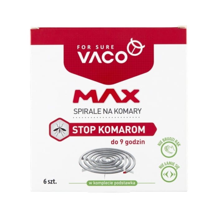 VACO MAX Spirale na komary - Stop Komarom  1op.-6szt