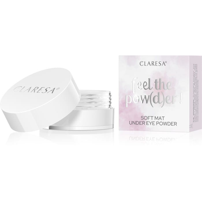 CLARESA Puder sypki pod oczy Feel The Pow(D)er! nr 01 white 6g