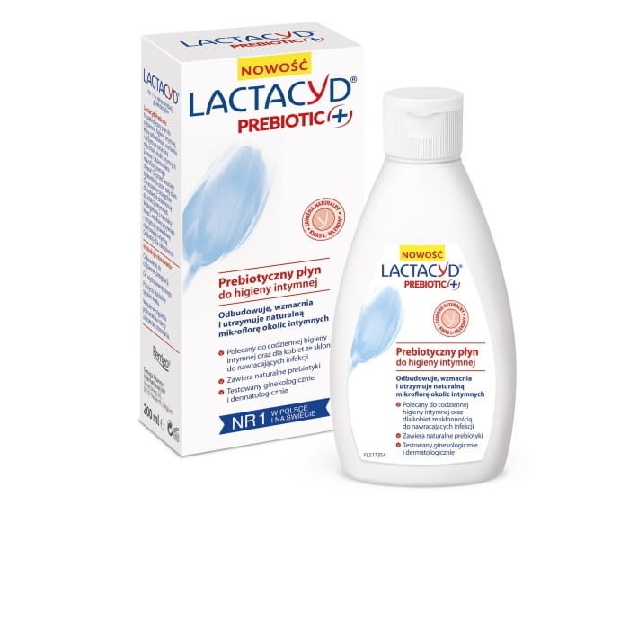 LACTACYD Prebiotic+ Płyn prebiotyczny do higieny intymnej 200 ml