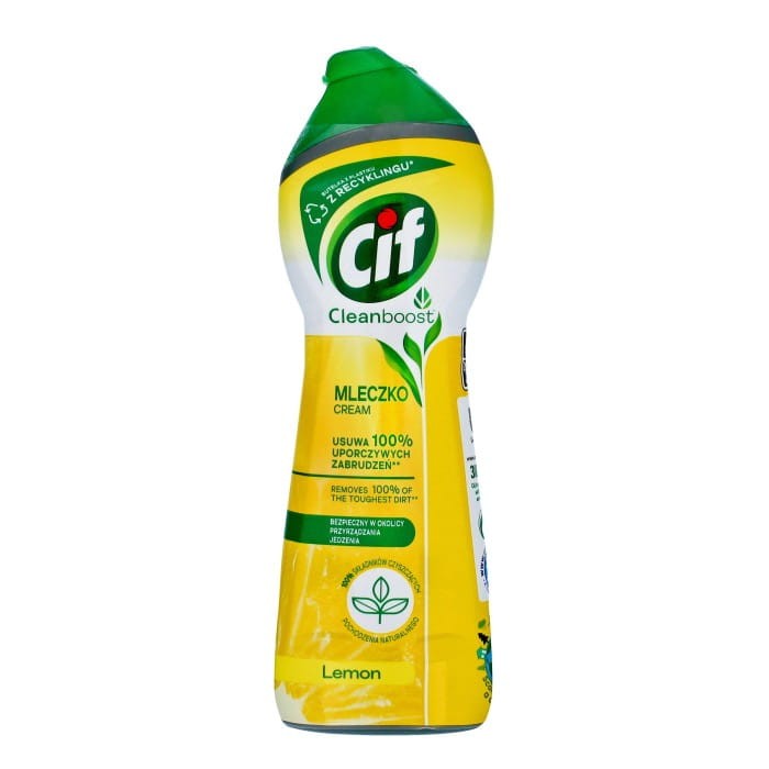 CIF Cream Lemon Mleczko do czyszczenia z mikrokryształkami 250 ml
