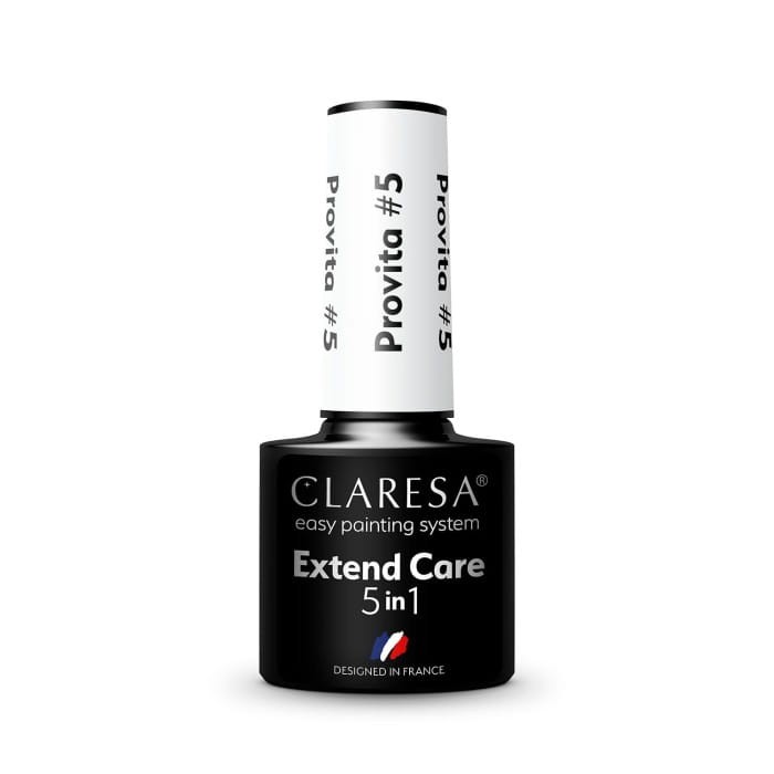 CLARESA Baza pod lakier hybrydowy Extend Care 5in1 Provita - 5  5g
