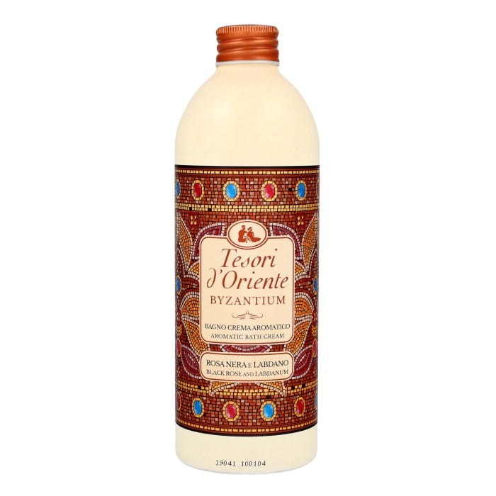 TESORI D`ORIENTE Kremowy Płyn do kąpieli Byzantium - Black Rose &amp; Labdanum 500ml