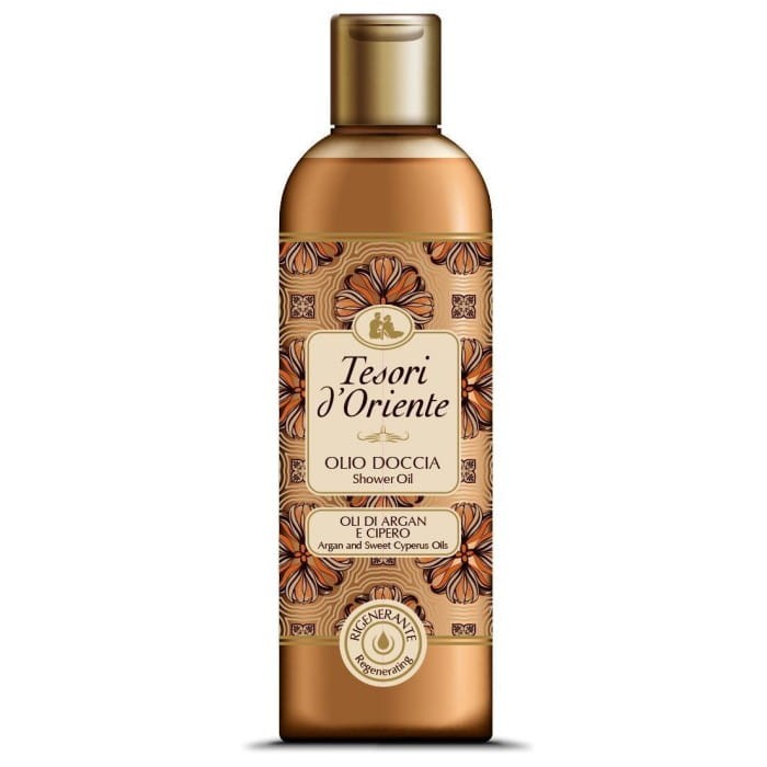 TESORI D`ORIENTE Olejek pod prysznic - Argan &amp; Olej Cyperysowy 250ml