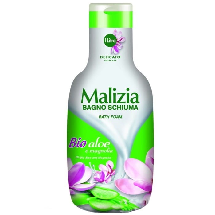 MALIZIA Płyn do kąpieli Bio Aloes i Magnolia 1000 ml
