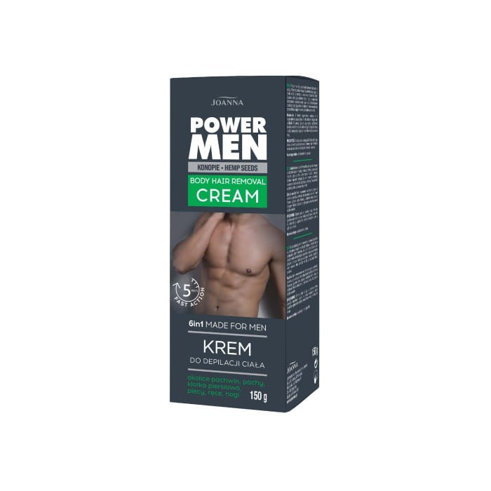 JOANNA Power Men Krem do depilacji ciała 150 g