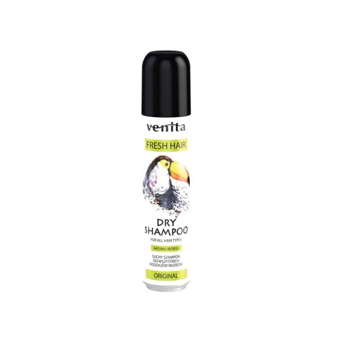 VENITA Fresh Hair Suchy Szampon do wszystkich rodzajów włosów - Original 75ml