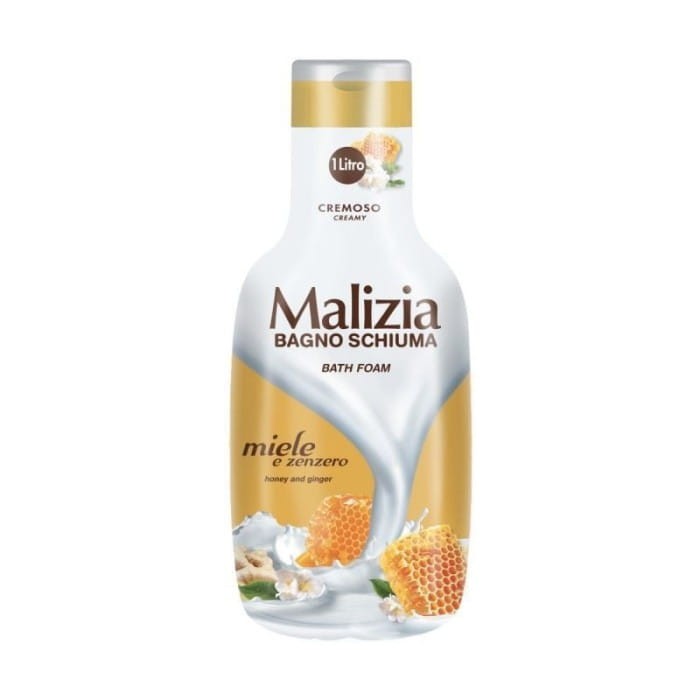 MALIZIA Płyn do kąpieli Miód &amp; Imbir 1000 ml