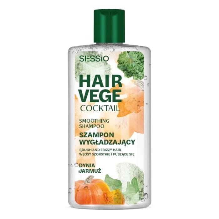 CHANTAL Sessio Hair Vege Coctail Szampon wygładzający - Dynia i Jarmuż 300 ml