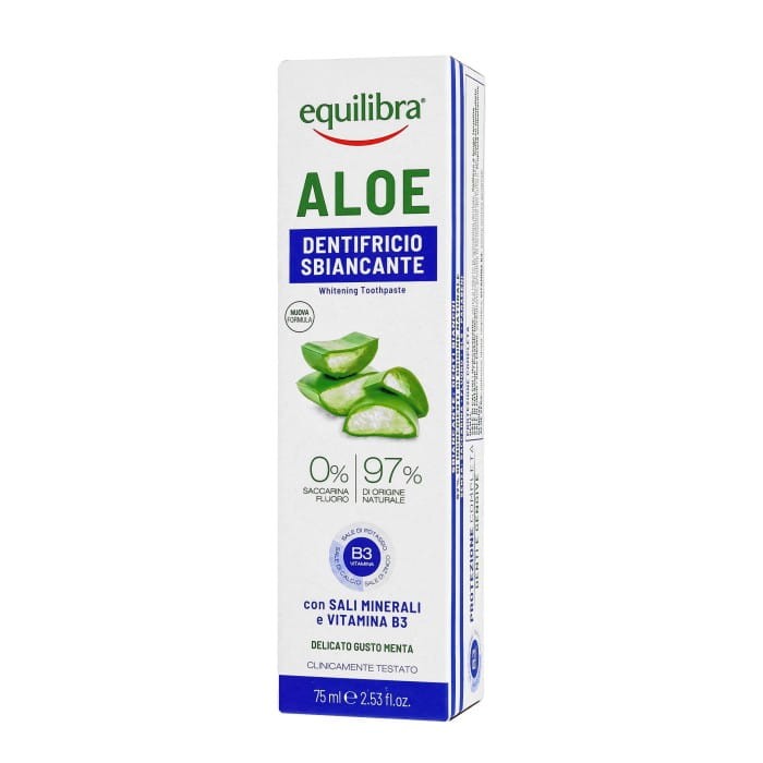 EQUILIBRA Aloe Pasta do zębów wybielająca 75 ml