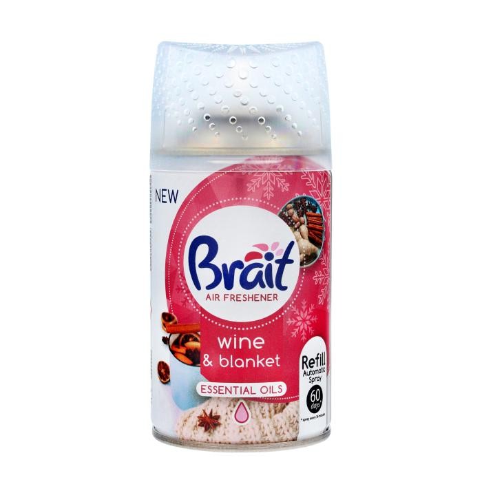 Brait Air Freshener Odświeżacz automatyczny - zapas Wine &amp; Blanket  250ml
