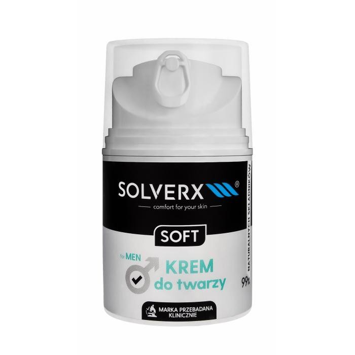 SOLVERX MEN SOFT Krem do twarzy 50ml