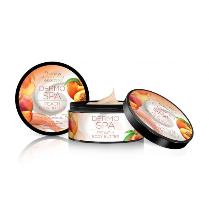 PURE ESSENCE Dermo Spa Intensywnie Pielęgnujące Masło do ciała Peach 200ml