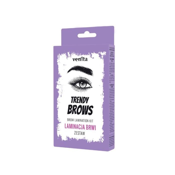 VENITA Trendy Brows Zestaw do laminacji brwi 1op.