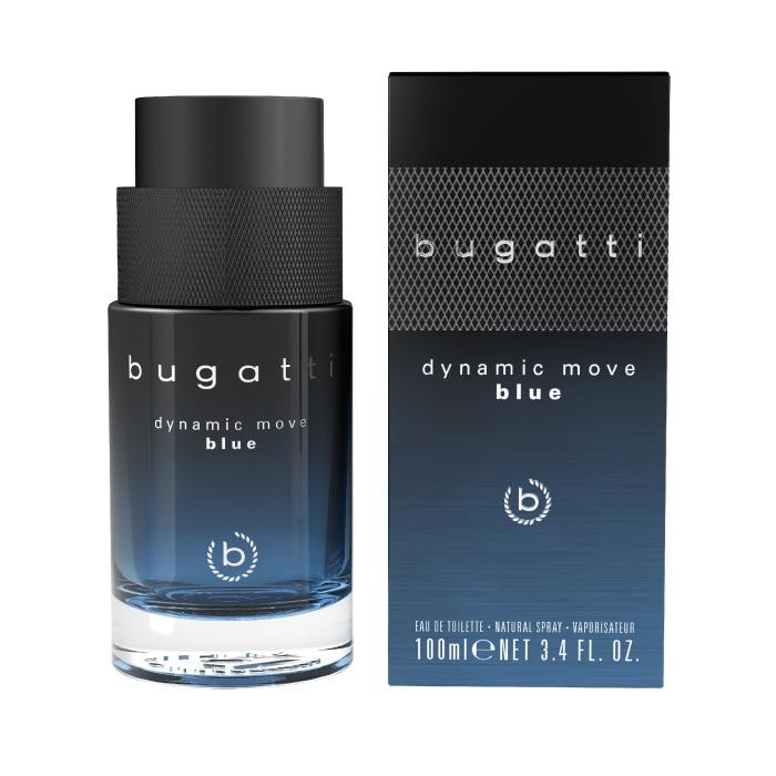 BUGATTI Dynamic Move Blue Woda toaletowa dla mężczyzn 100ml
