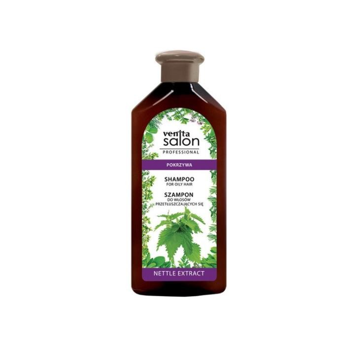 VENITA Salon Professional Szampon do włosów przetłuszczających się - Pokrzywa 500ml