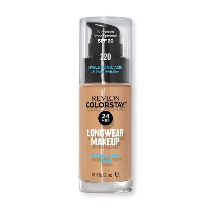Revlon Colorstay 24H Podkład kryjący nr 220 Natural Beige - cera normalna i sucha  30 ml