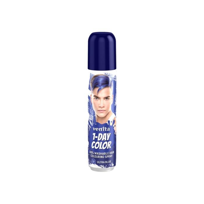 VENITA 1- Day Color Spray koloryzujący do włosów - nr 12 Ultra Blue (niebieski) 50ml