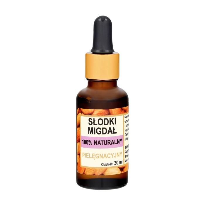 BIOMIKA 100% Naturalny Olejek ze Słodkich Migdałów - pielęgnujący 30ml