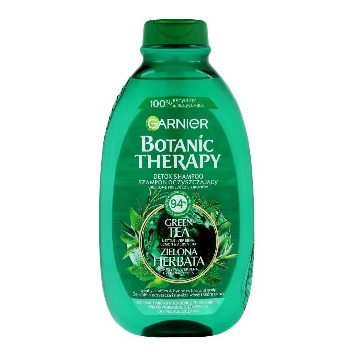 GARNIER Botanic Therapy Szampon oczyszczający Green Tea (zielona herbata) do włosów normalnych i przetłuszczających   400 ml