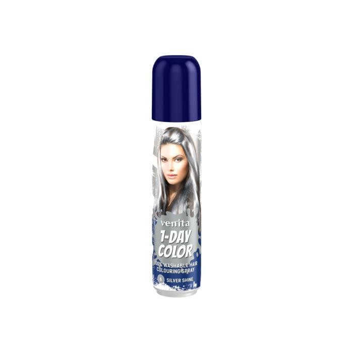 VENITA 1- Day Color Spray koloryzujący do włosów - nr 6 Silver Shine (srebrny) 50ml
