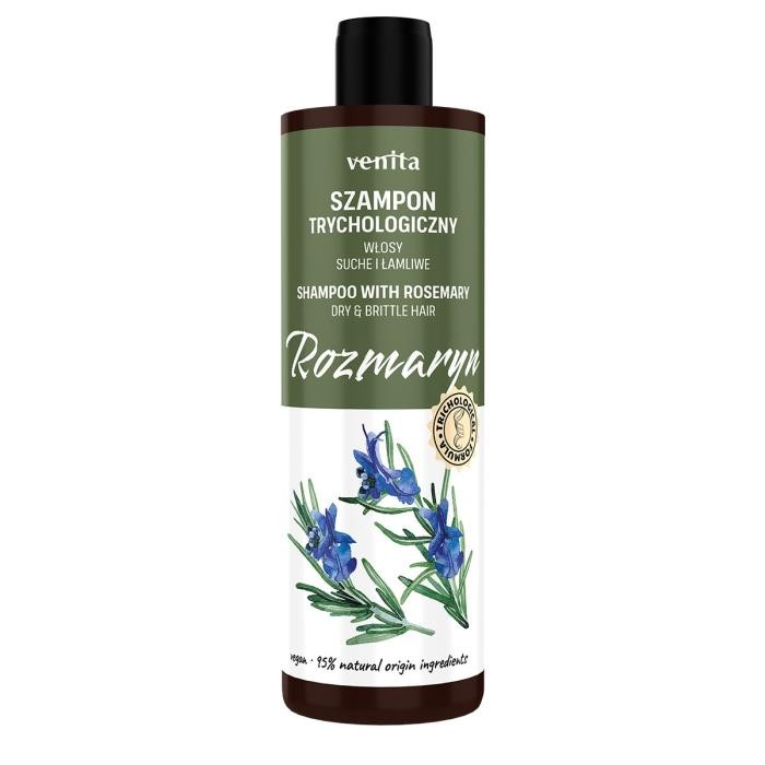 VENITA Trichological Formula Szampon trychologiczny Rozmaryn - do włosów suchych i łamliwych 300ml