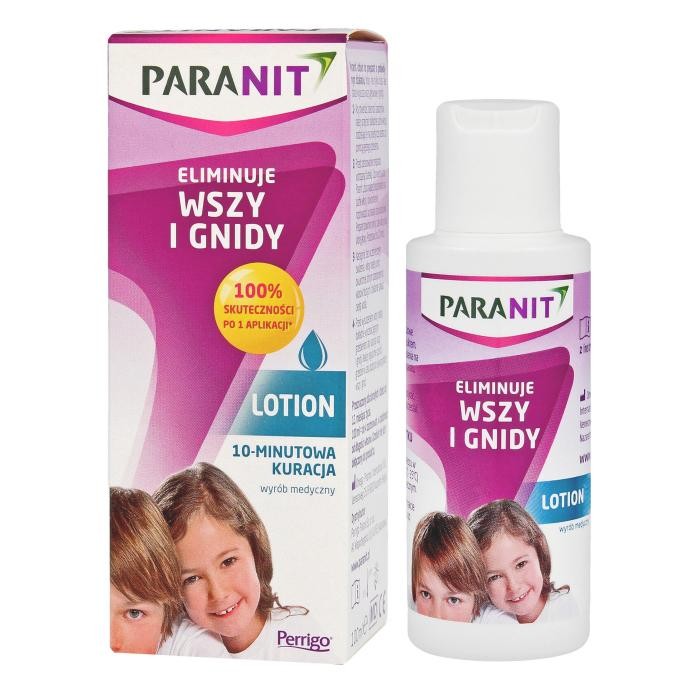 PARANIT Lotion eliminujący wszy i gnidy - 10 minutowa kuracja 100 ml