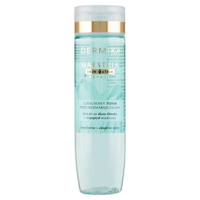 DERMIKA Maestria Skin Matrix Repair Luksusowy Tonik przeciwzmarszczkowy z ekstraktem ze śluzu ślimaka 200ml