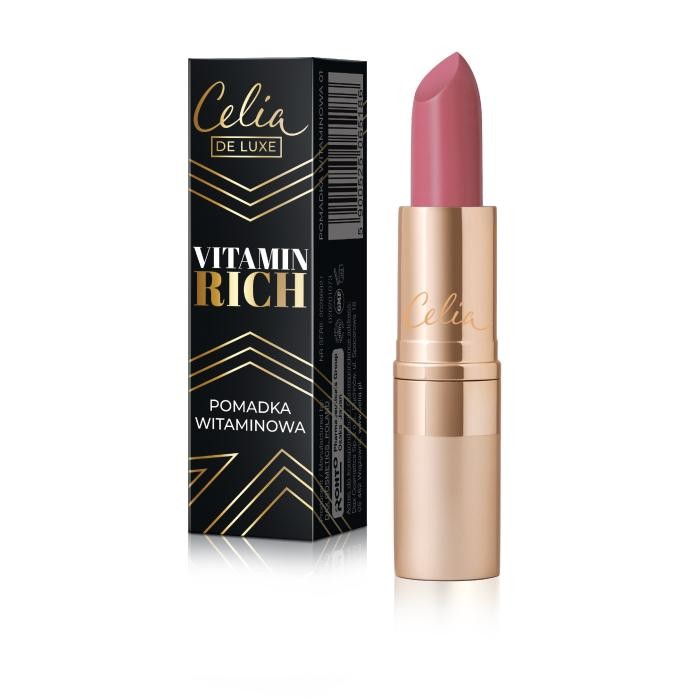 Celia De Luxe Pomadka do ust nawilżająca Vitamin Rich nr 03  3.5g