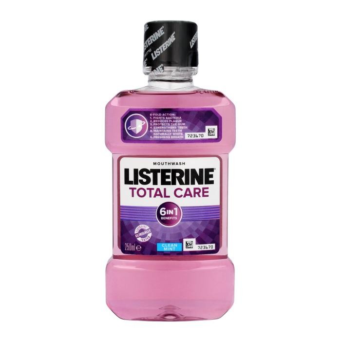 Listerine Total Care Płyn do płukania jamy ustnej 6w1 - Clean Mint  250ml