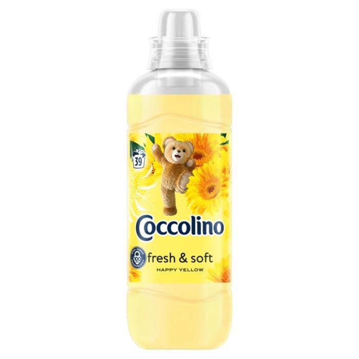 COCCOLINO Fresh &amp; Soft Płyn do płukania tkanin Happy Yellow (39 prań) 975 ml