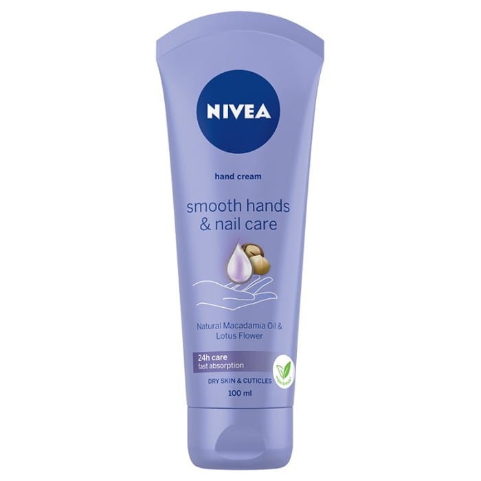 NIVEA Hand Cream Wygładzający krem do rąk i paznokci Smooth Hands &amp; Nail Care 100 ml
