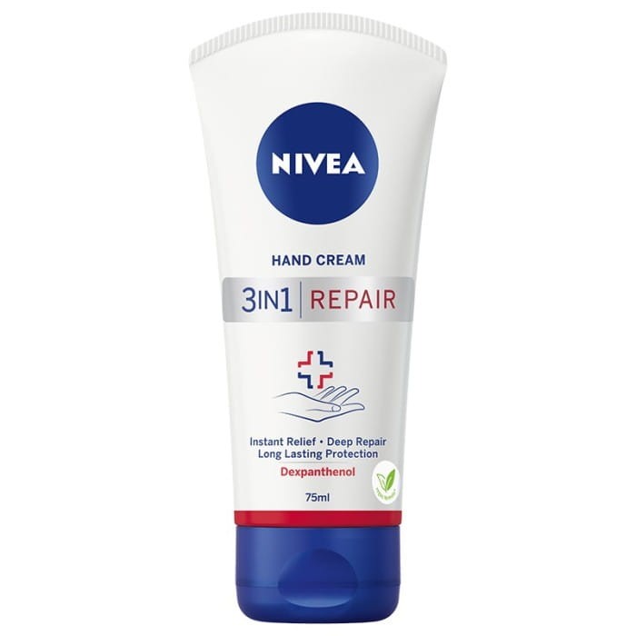 NIVEA Hand Cream Regenerujący krem do rąk z dekspantenolem 3w1 Repair Care 75 ml
