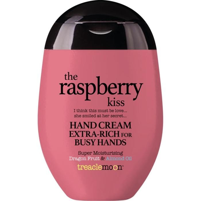 TREACLEMOON The Raspberry Kiss Bogaty Super Nawilżający Krem do rąk Dragon Fruit&amp;Almond Oil 75ml