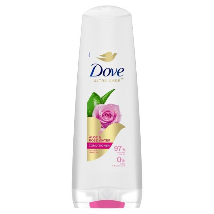 DOVE Ultra Care Odżywka nawilżająca do włosów Aloe &amp; Rose Water 350 ml