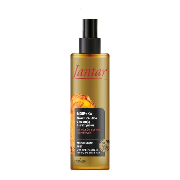 JANTAR Mgiełka nawilżająca z esencją bursztynową do włosów suchych i łamliwych 200 ml