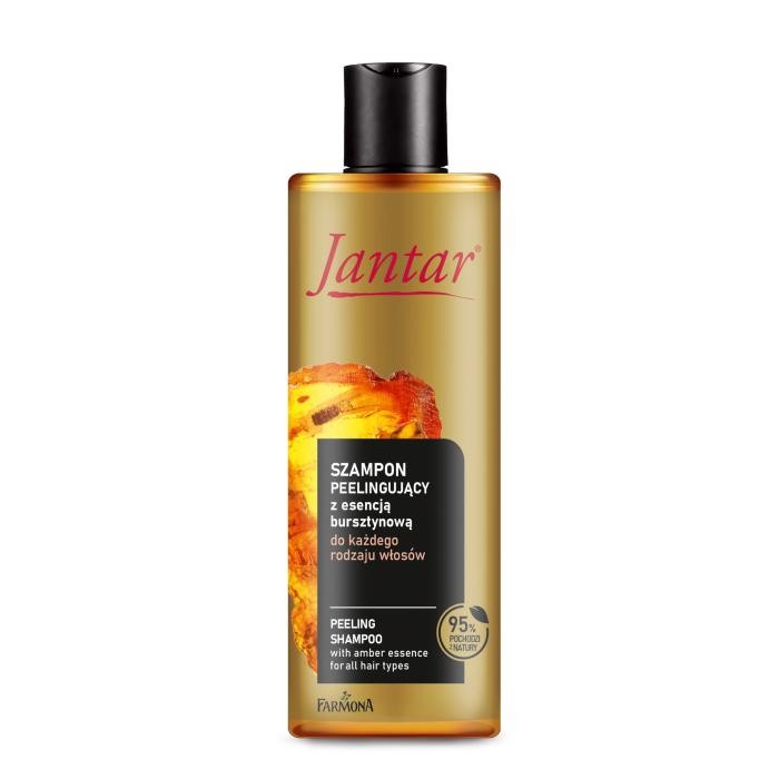 JANTAR Szampon peelingujący z esencją bursztynową 300 ml