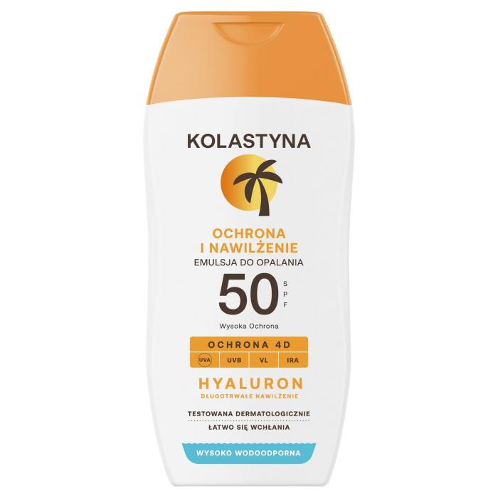 KOLASTYNA Emulsja do opalania - Ochrona i Nawilżenie SPF50  150ml
