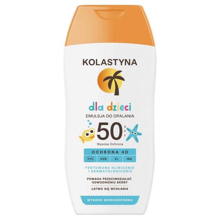 KOLASTYNA Emulsja do opalania dla dzieci SPF50  150ml